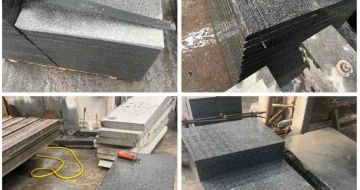 汕头 芝麻黑地铺石材