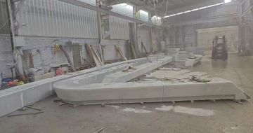 汕头 花岗岩整石坐凳拼装