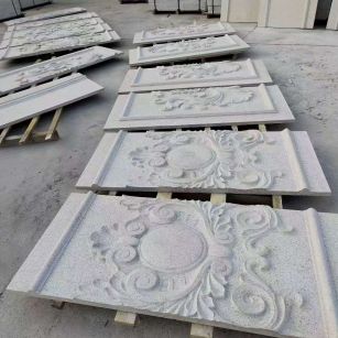 汕头 芝麻白干挂雕花板