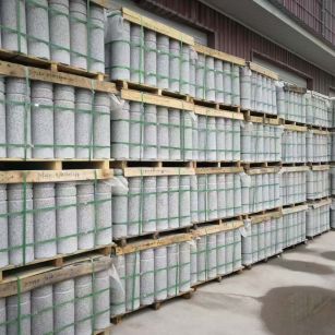 汕头 芝麻白挡车柱、阻车桩、隔离柱