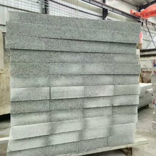 汕头 芝麻白10公分300*600广场地铺，A料定制，尺寸标准，厚薄均匀