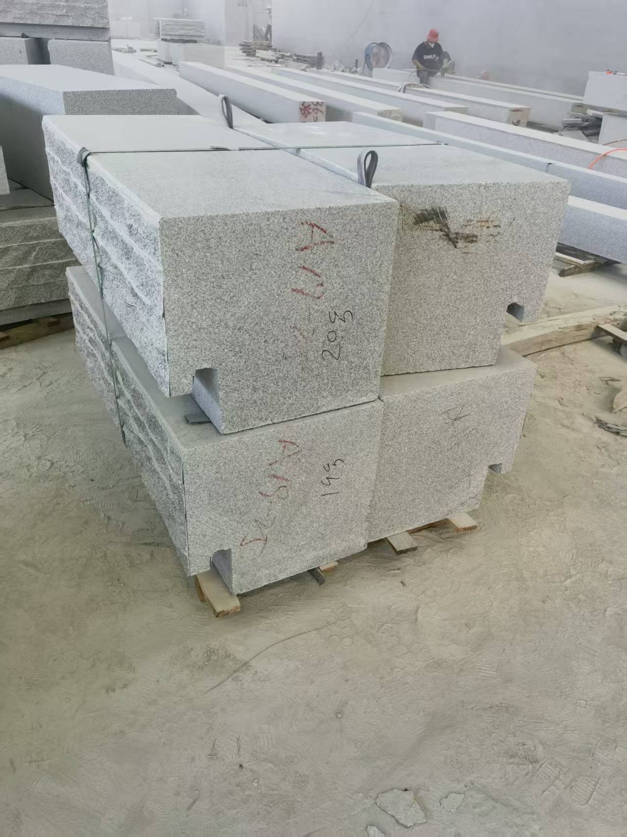 汕头 整石坐凳打包