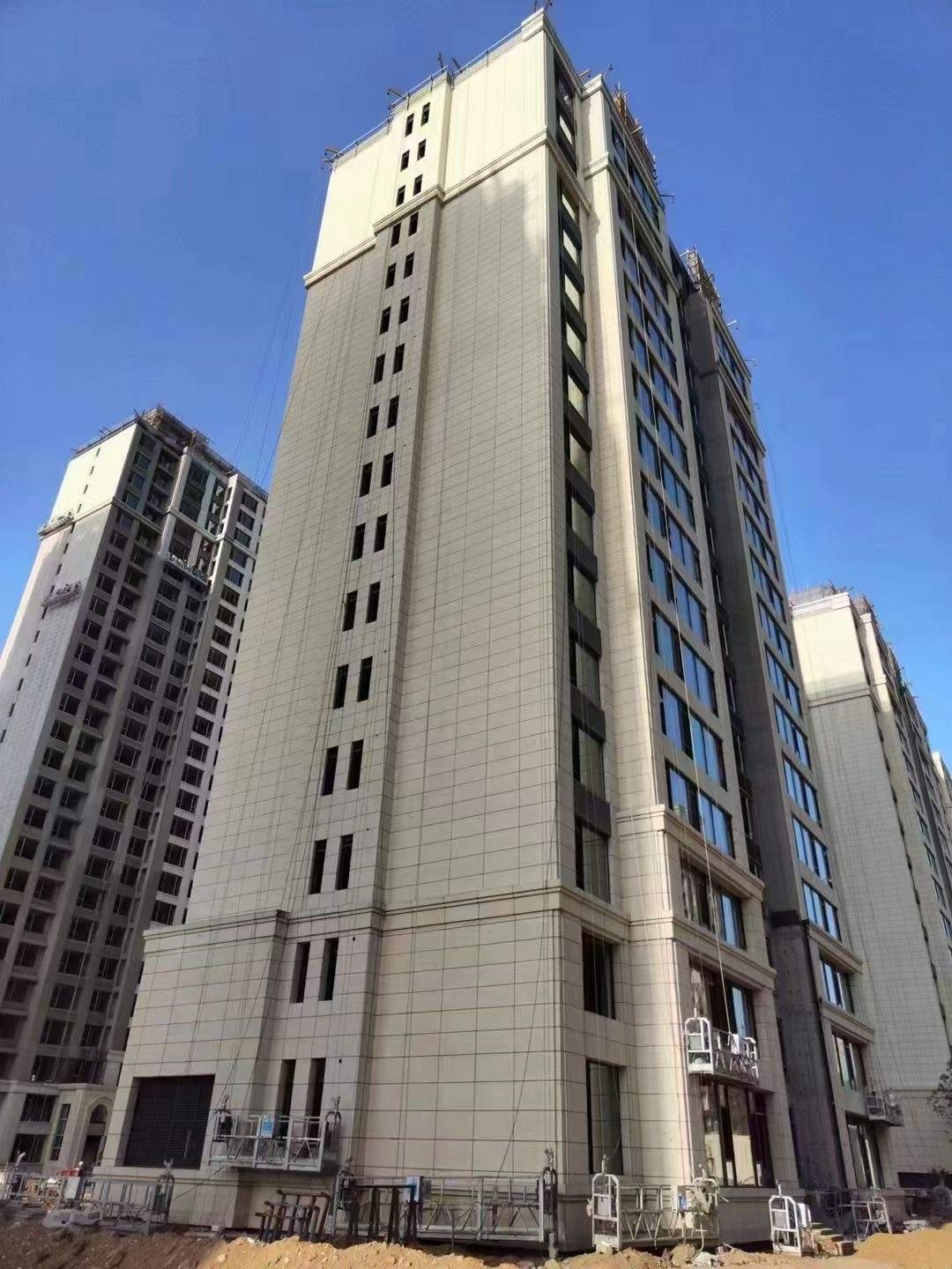 汕头黄金麻高端小区，外墙干挂