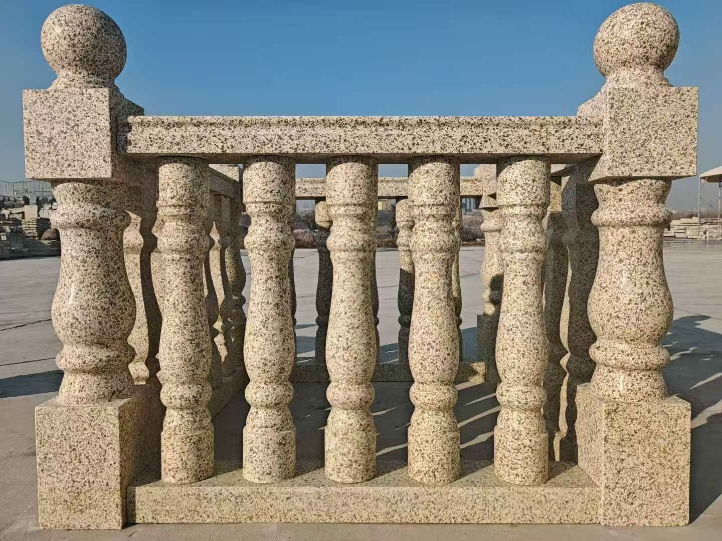 汕头 黄金麻栏杆（扶手，花瓶柱，将军柱）